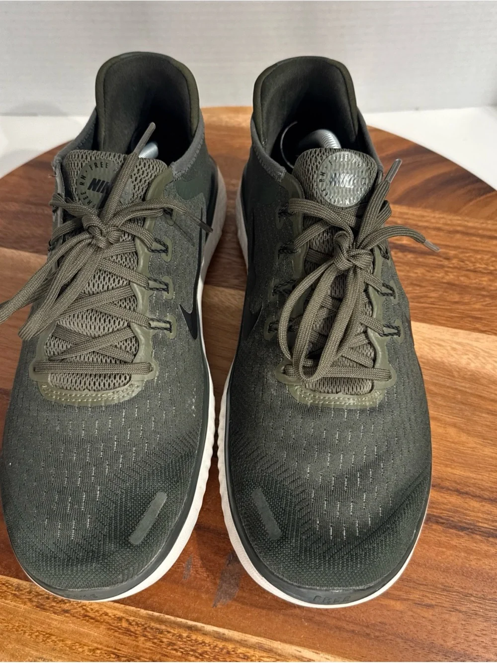 Nike Free Run 2018 Cargo Green Running Sneaker Shoe Men's Size 10